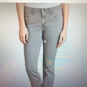 LEVIS DEMI CURVE MID RISE SKINNY IN LIGHT GRAY COLOUR